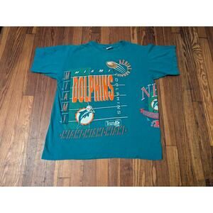 Salem Sports Miami Dolphins VTG XL 90s Shirt